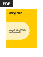 Microsoft Office 2004 for Mac Resource Kit