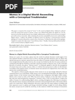 Download meme in a digital world - Shifmanpdf by Davi Ribeiro Girardi SN295903556 doc pdf