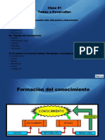 Metodología de La Investigación Clase 01