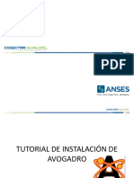 tutorial instalación avogadro