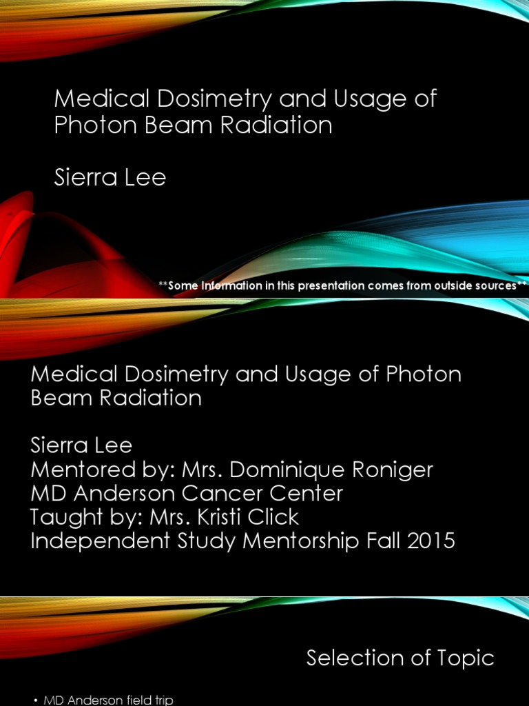 Final Presentation | PDF | Radiation Therapy | Prostate Cancer