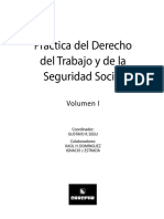 Práctica Del Derecho Del Trabajo y de La Seguridad Social Volumen I
