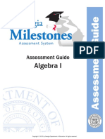 Algebra Eoc Assessment Guide