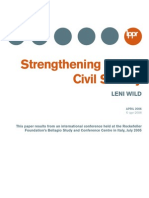 Strengthening Global Civil Society: Leni Wild