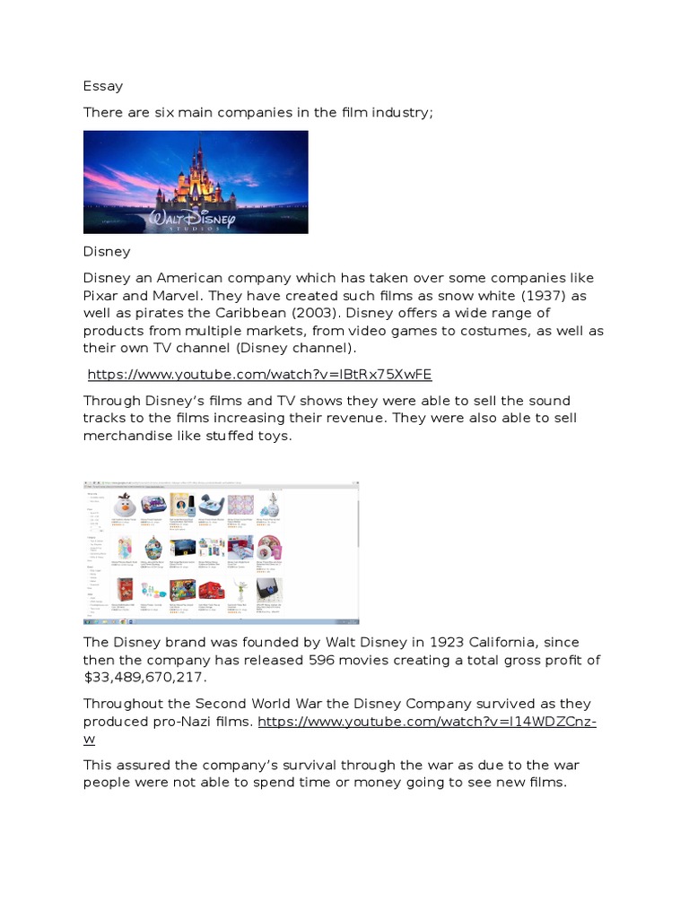 Disney overview picture