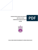 Isi Kandungan Panduan Penulisan Laporan Penyelidikan ILKKM PDF