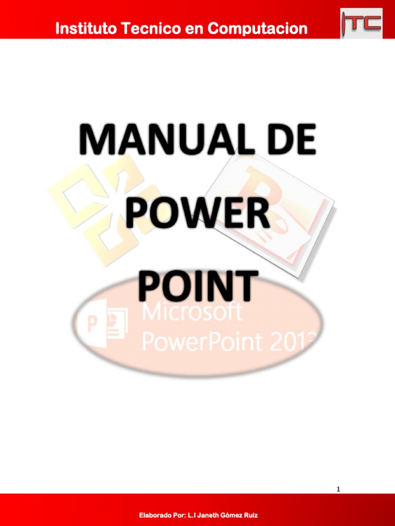 Manual de Power Point (Ibo) | PDF | Microsoft PowerPoint | Ventana ...