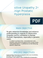Obstructive Uropathy Secondary To Benign Prostatic Hyperplasia