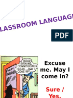 Classroom Language