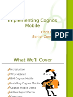 Cognos Mobile