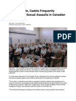 8 Mar 2009 - Cadets Are Targets of Adult Sexual Assault