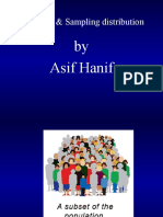 Sampling & Sampling Distribution: by Asif Hanif