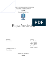 Documentos de Anestesia