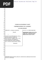 Samsung Injunction Order