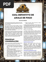 Guia Definitivo de Armas de Fogo - Beta 1