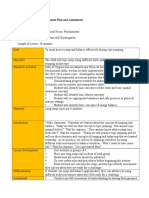 Developmental Domain Lesson Plan and Assessment