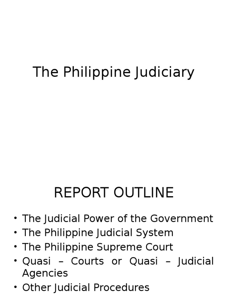 Importance of the Philippine Judiciary | PDF | Judiciaries | Supreme Courts