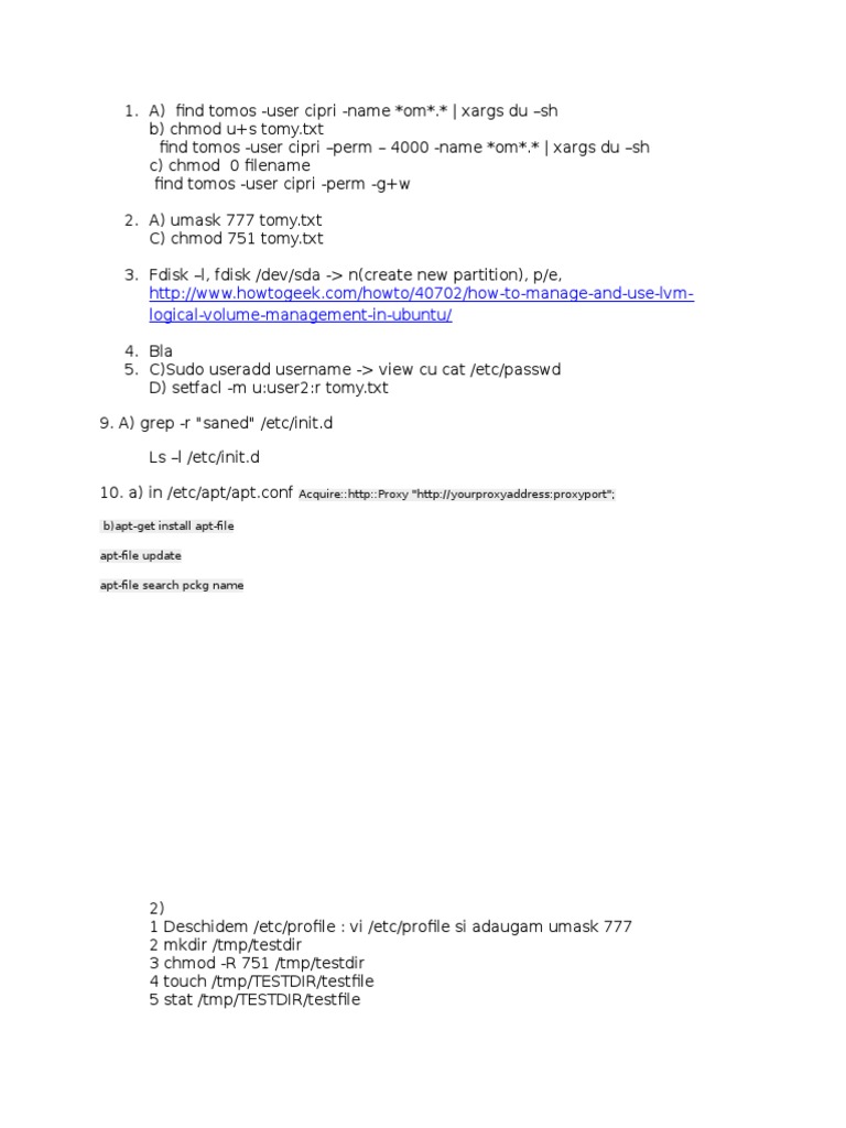 Linux File Management Commands Guide | PDF