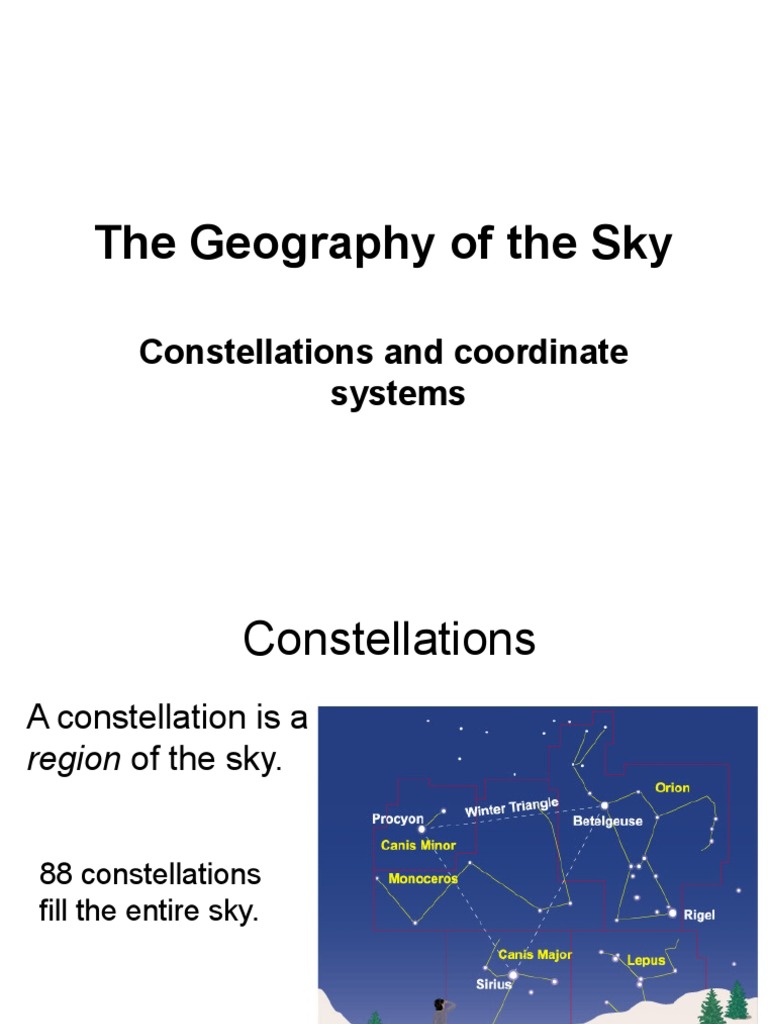 Celestial Sphere - Student | PDF