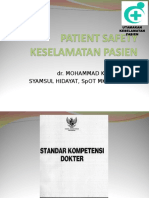Patient Safety, Kuliah Unmuh, 8 Desember 2014