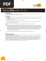 Manual Gavita Pro 600e SE EU V15-51 HR