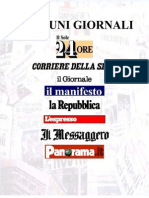 I PERIODICI ITALINI