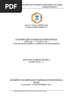Soal Ofi Iii 2011 Farmasetika