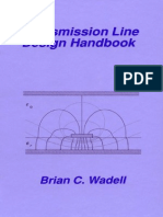 Transmission Line Design Handbook Brian C Wadell