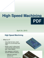 16 High Speed Machining