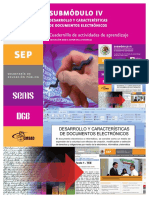 Submódulo Desarrollo y Características de Documentos Electrónicos