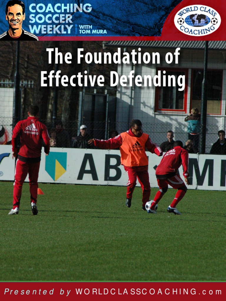 Soccer Defending Training Guide | PDF | Defender (Association Football ...