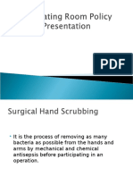 Surgical Handscrubbing