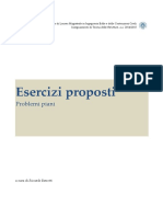 Esercizi Problemi Piani