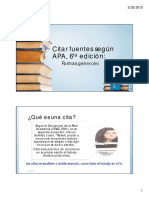 Citar Fuentes APA 6ta Edicion