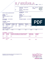 airplane ticket example