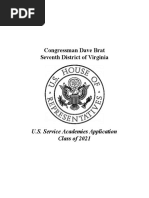 Download Academy Application Class of 2021 by Congressman Dave Brat SN295989579 doc pdf