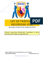 Ley de Tráfico y Seguridad Vial Revisada 01.10.2015