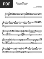 Plants vs Zombies Piano Sheet