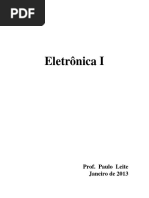 Apostila de Eletrônica I - Paulo Leite - Aluno
