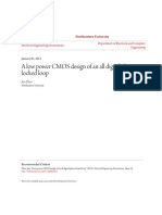 A Low Power CMOS Design of An All Digital Phase Locked Loop PDF