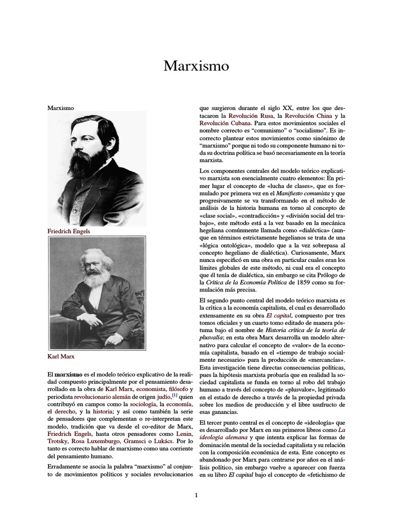 Marxism o | PDF
