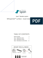 Whispertek™ Surface - Dual Installation Guide: ™ Ideation System