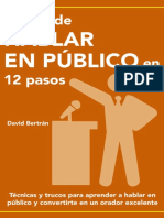 El Arte de Hablar en Publico David Bertran