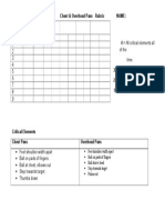 Skill Assessment Sheet 3