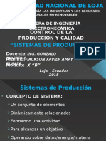 Sistemas de Producción