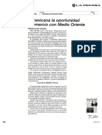 Celebra IP Mexicana La Oportunidad: de Mayor Comercio Con Medio Oriente