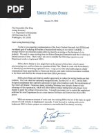 Tester's letter to Acting Secretary King