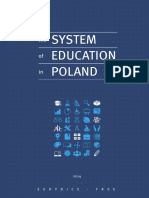 The System of Education in Poland