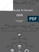 Script to Screen OGR #1