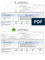 POPCOM Client Feedback Form